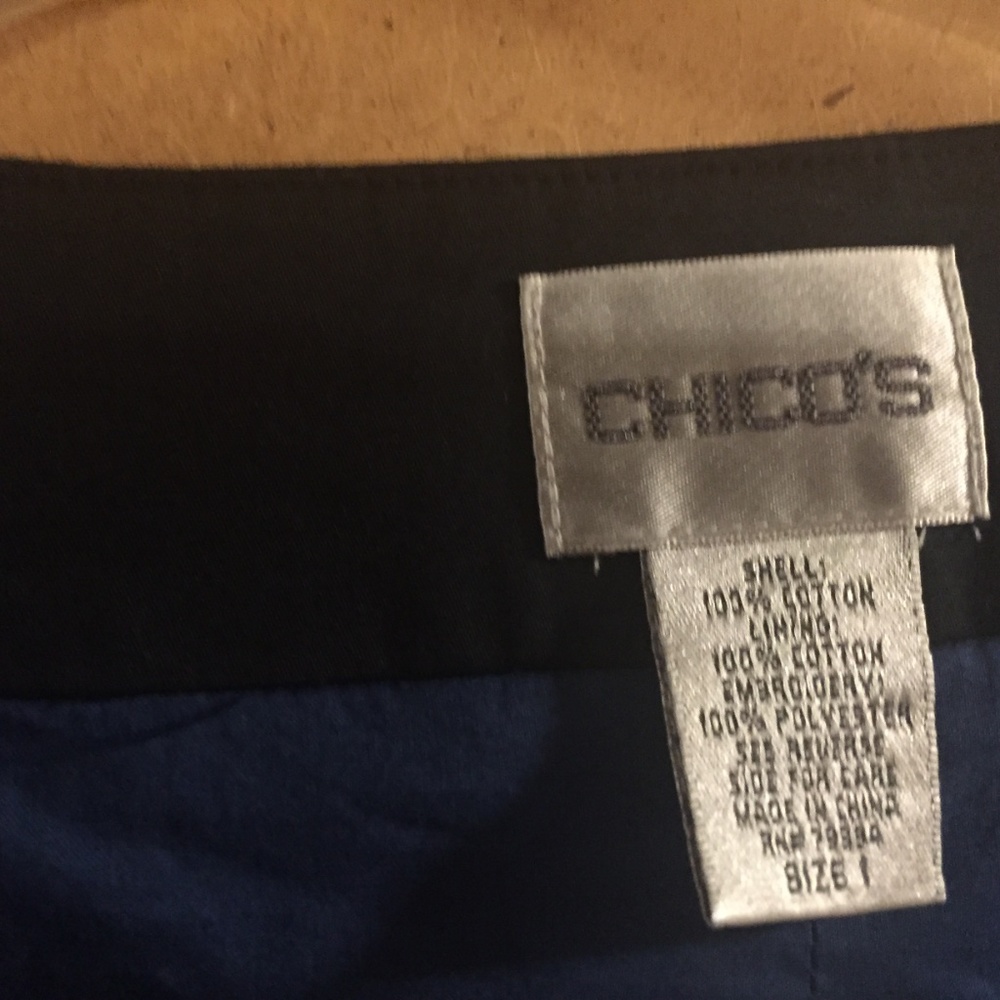 CHICO'S Size 1 Jacket - Picture 2 of 5